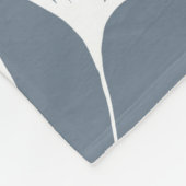 Ginkgo-Biloba-Blätter nahtlos Fleecedecke (Ecke)