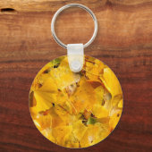 Ginkgo Biloba Blätter Schlüsselanhänger (Vorderseite)