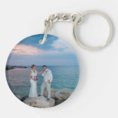 Ginkgo Biloba Blissful Wedding Schlüsselanhänger (Rückseite)