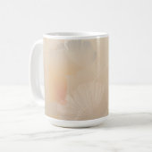 Ginkgo Biloba Botanische Abstrakte Grafik Pinselst Kaffeetasse (Vorderseite Links)