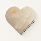 Ginkgo Biloba Botanische Abstrakte Grafik Pinselst Notizblock (Rückseite)