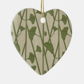 Ginkgo biloba keramikornament (Rechts)