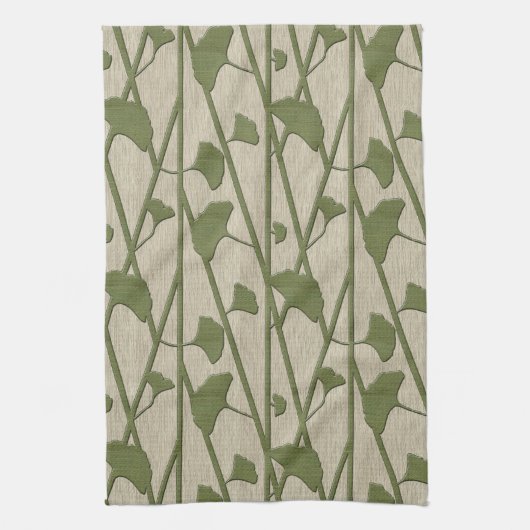 Ginkgo biloba küchentuch (Vertikal)