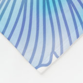 Ginkgo Biloba Verlasse Herbstmuster Fleecedecke (Ecke)