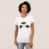 Ginkgo Biloba verlässt T - Shirt (Vorne ganz)