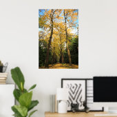 Ginkgo-Bilobäume Poster (Heimbüro)