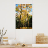 Ginkgo-Bilobäume Poster (Küche)