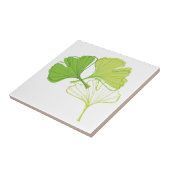 Ginkgo-Blatt Fliese (Seite)