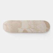 Ginkgo-Blätter Beige Traum 2 Skateboard (Horizontal)