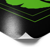 Ginkgo-Blätter drucken - Wandkunst Fotodruck (Ecke)