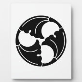 Ginkgo-Blätter Fotoplatte (Vorderseite)