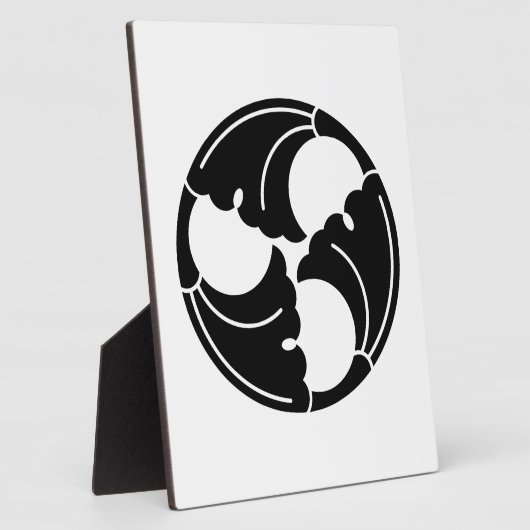 Ginkgo-Blätter Fotoplatte (Seite)