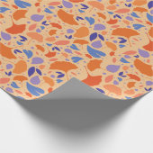Ginkgo-Blätter im Herbst Geschenkpapier (Ecke)