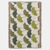 Ginkgo-Blätter - individuell anpassbare Hintergrun Decke (Vorderseite Vertikal)