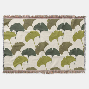 Ginkgo-Blätter - individuell anpassbare Hintergrun Decke