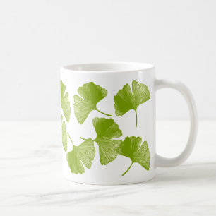Ginkgo-Blätter Kaffeetasse