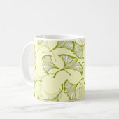 Ginkgo-Blätter Kaffeetasse (Vorderseite Links)