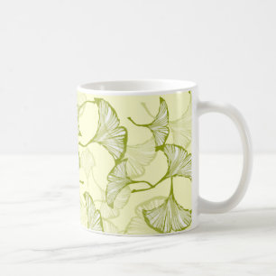 Ginkgo-Blätter Kaffeetasse