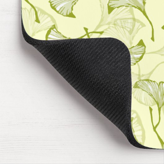 Ginkgo-Blätter Mousepad (Ecke)