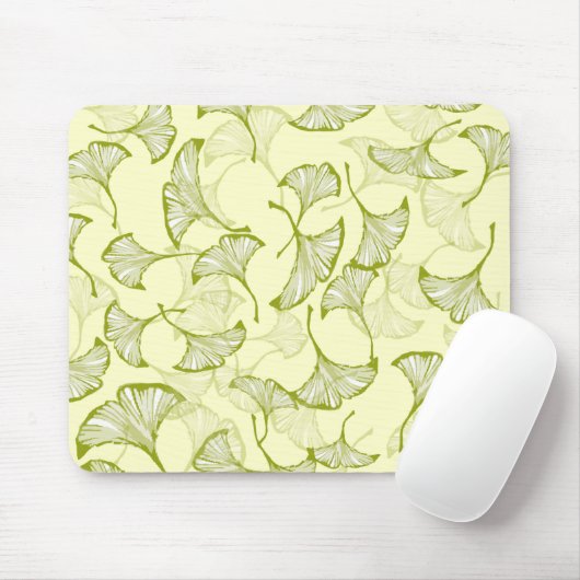 Ginkgo-Blätter Mousepad (Mit Mouse)