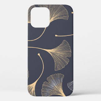 Ginkgo-Blätter Nahtloses Muster Case-Mate iPhone Hülle
