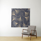 Ginkgo-Blätter Nahtloses Muster Wandteppich (Beispiel)