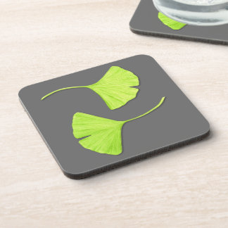 Ginkgo Blätter Plastic Untersetzer