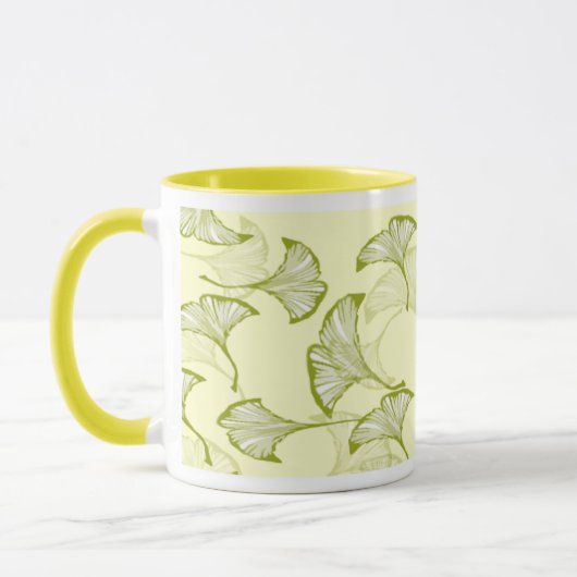 Ginkgo-Blätter Tasse (Links)