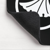 Ginkgo-Blätterkreise Mousepad (Ecke)