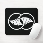 Ginkgo-Blätterkreise Mousepad (Mit Mouse)
