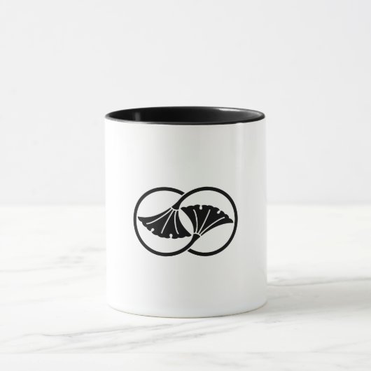 Ginkgo-Blätterkreise Tasse (Zentrum)