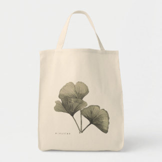 Ginkgo Botanische Design Tote Bag Tragetasche