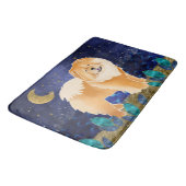 GINKGO CHOW Roter Kater/Badematte in 3 Größen Badematte (Schrägansicht)