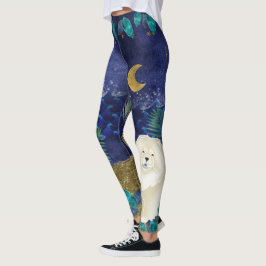 GINKGO Creme Chow himmlische Leggings