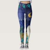 GINKGO Creme Chow himmlische Leggings (Vorderseite)