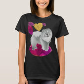 GINKGO die blaue Choke - schwarze Shirt, wählen Si T-Shirt (Vorderseite)