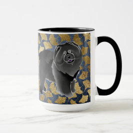 GINKGO die schwarze Chow Tasse