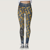 GINKGO die schwarzen Chow-Chow LEGGINGS!!! Leggings (Vorderseite)