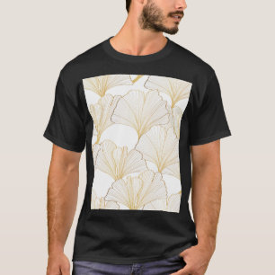 Ginkgo Gold: Luxuriöse Leaf-Vereinbarung T-Shirt