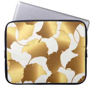 Ginkgo Gold: Luxus Vintages Design. Laptopschutzhülle