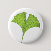 Ginkgo Leaf Button (Vorderseite)
