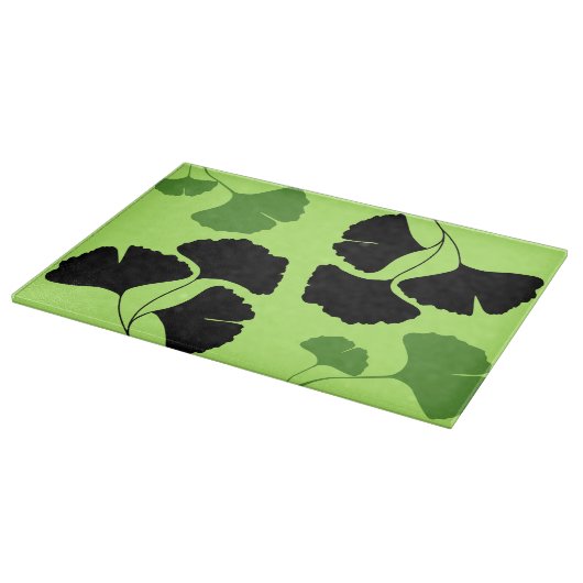 Ginkgo Leaf Glass Cutting Board Schneidebrett (Ecke)