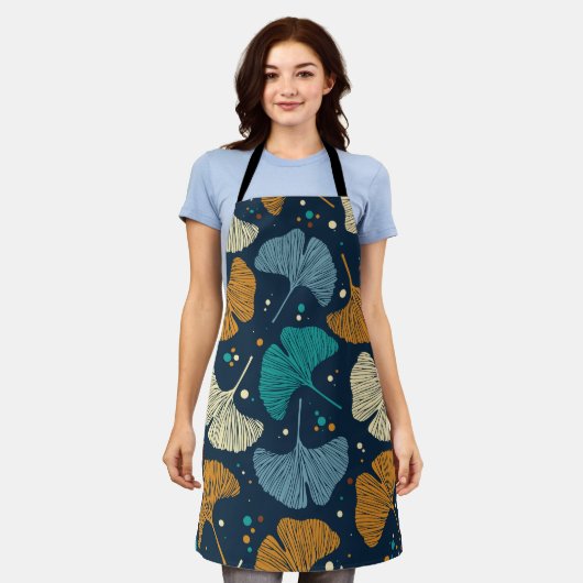 Ginkgo Leaf inspired Schürze (Getragen)