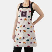 Ginkgo Leaf Muster Wasserfarbe Herbst Farben Schürze (InSitu)