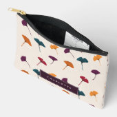 Ginkgo Leaf Muster Wasserfarbe Herbst Farben Zubehörtasche (Offen)