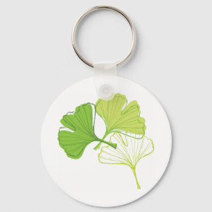 Ginkgo Leaf Schlüsselanhänger