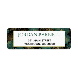 Ginkgo Leaf-Siegel für botanische Blätter