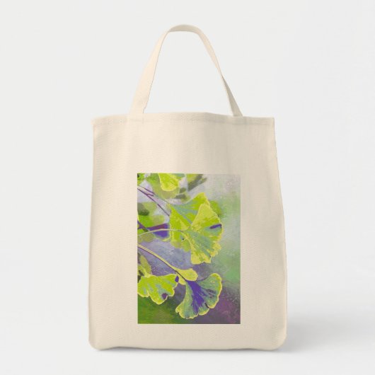Ginkgo-Leinwand-Taschen-Tasche Tragetasche (Vorne)