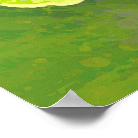 Ginkgo Print Poster (Ecke)