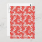 Ginkgo Red Postkarte (Vorne/Hinten)